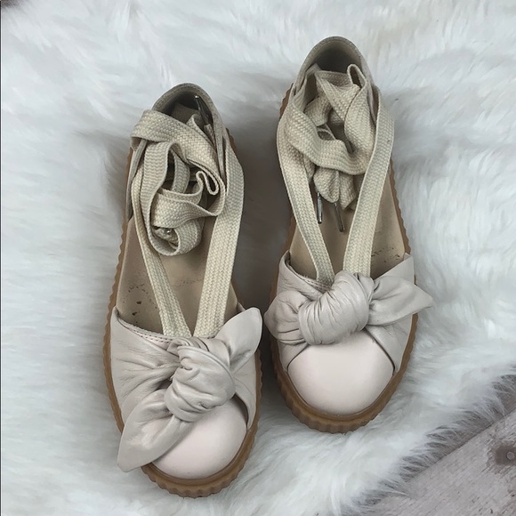 Fenty by Rihanna Bow tie up creepers size 8 - Picture 5 of 8